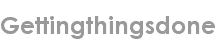 gettingthingsdone