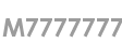 m7777777