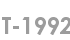 t-1992