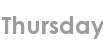 thursday